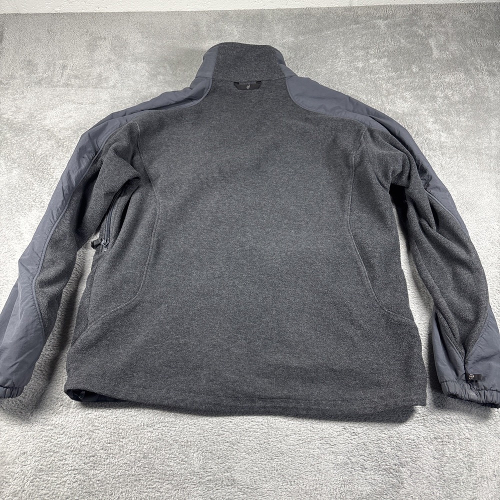 Columbia Sportswear Interchange Jacket Gray Fleece Lined Men's Size Large - Picture 10 of 13